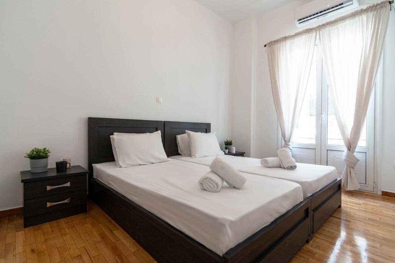 Modern 2Bd Apt In Athens , 3-Min Metro Atenas Exterior foto
