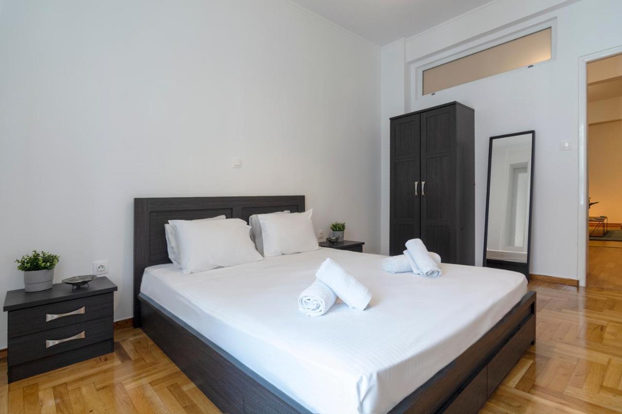 Modern 2Bd Apt In Athens , 3-Min Metro Atenas Exterior foto