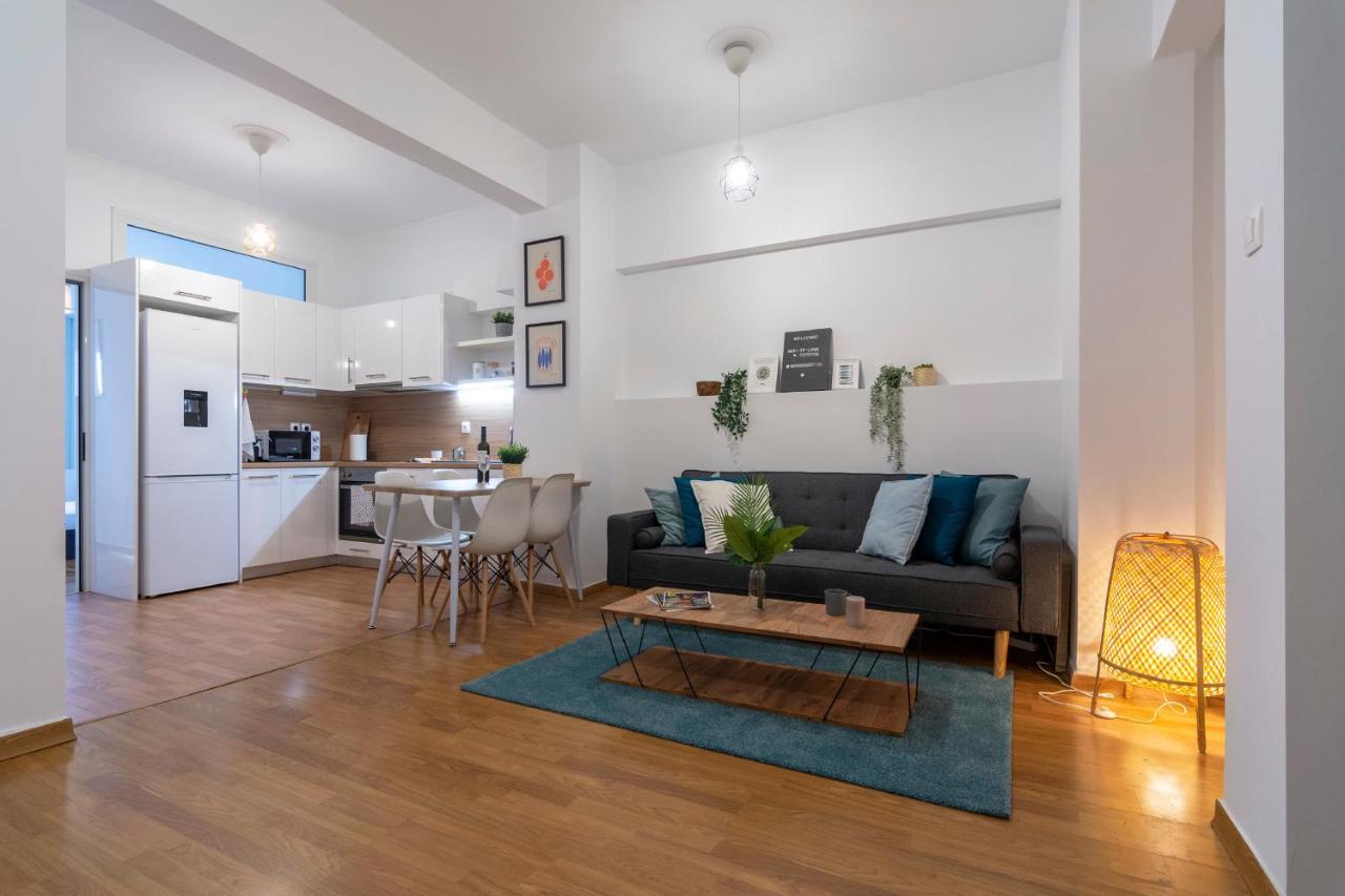 Modern 2Bd Apt In Athens , 3-Min Metro Atenas Exterior foto